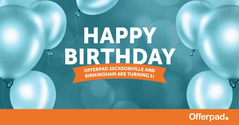 Offerpad is Celebrating its 1st Anniversary on the First Coast and in Birmingham!