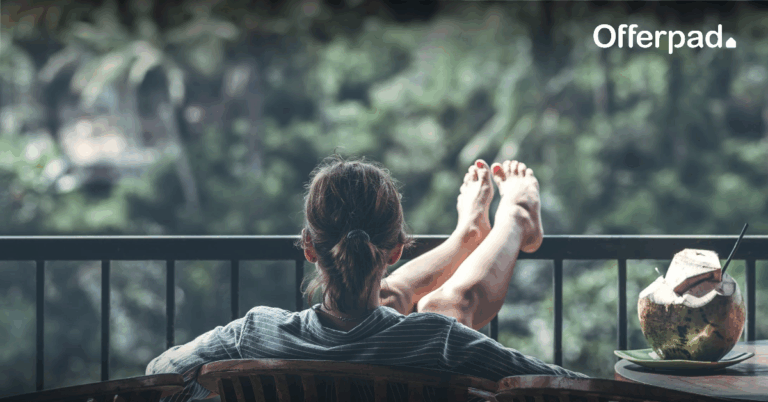 Relaxing Woman Offerpad