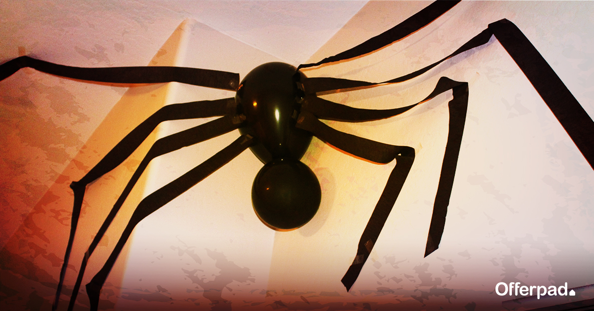 balloon spider halloween DIY craft