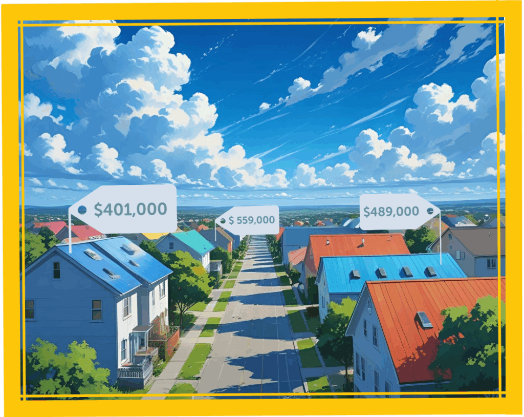 What’s the average house price in the USA?