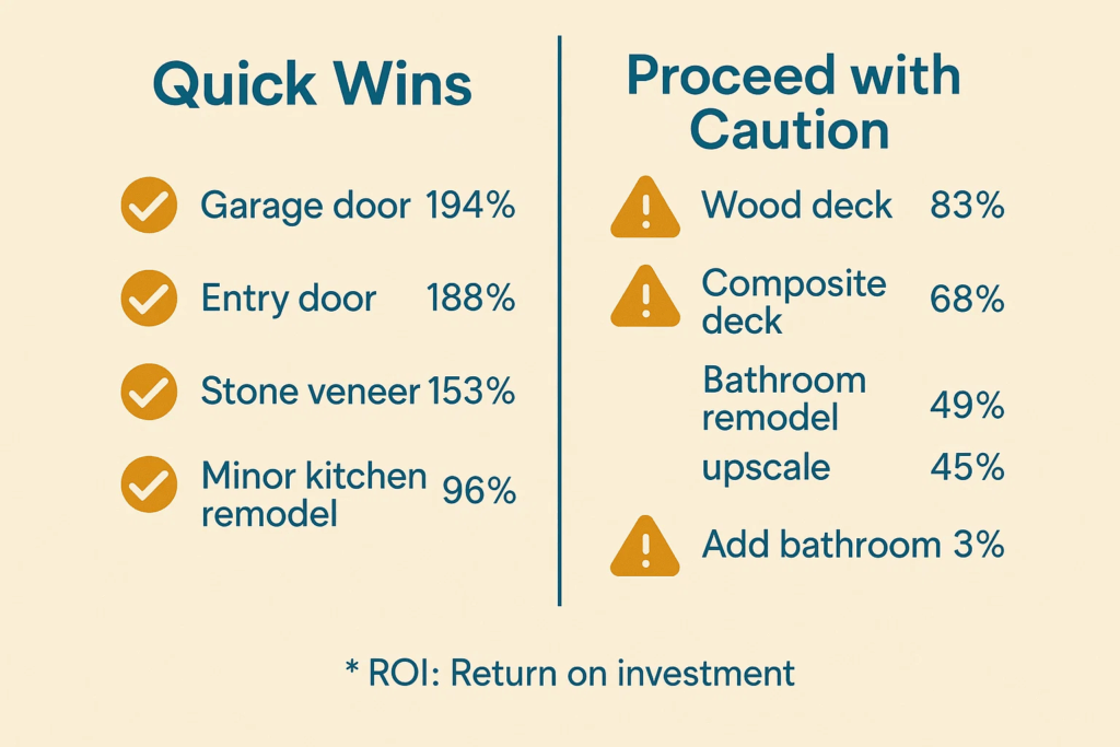 what home features helps or hurts home values in 2025
